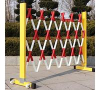 Portable Adjustable Traffic FenceExtendable 1.2x5m RBarrier for Stable Traffic Control Outdoor Safety Crowd Management and Lightweight Design