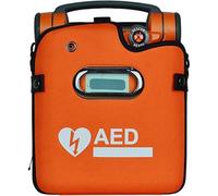 Portable AED Defibrillator Storage Bag, Emergency Equipment Carrier with Adjustable Shoulder Straps for Home, Office, and Public Safety