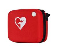 Portable Aed Storage Bag, Defibrillator Container Pouch, First Aid Aed Medical Bag, Eye-catching Cross Symbol, for Aed120p Series, for Public Places, Hospital, Home