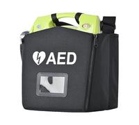 Portable AED Storage Bag, Waterproof Compact Emergency Defibrillator Carry Case, with Adjustable Strap, High Visibility Eye-Catching Design for Home, Office and Public Places