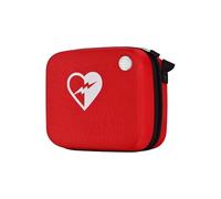 Portable AED Storage Bag with Remote Control Signal Hole and Eye-catching Cross Symbol, Ideal for Emergency Situations