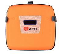 Portable AED Storage Bag with Transparent Window, Double-Layer Design for Easy Access, Adjustable Shoulder Straps for Home, Office, and Public Safety