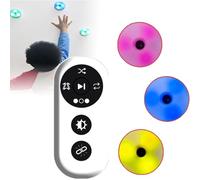 Portable Agility Light Trainer with Remote Control for Hand-Eye Coordination and Speed Improvement