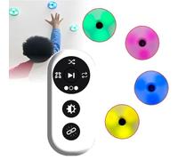 Portable Agility Light Trainer with Remote Control for Speed and Hand-Eye Coordination Improvement