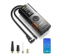 Portable Air Compressor Tyre Inflator, 150 PSI Air Pump for Car Tyres with App, 10000mAh Tire Pump with Digital Pressure Gauge, Tyre Inflator