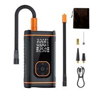 Portable Air Compressor - USB Rechargeable Tire Inflator | 7.8x5.2x13.5cm ABS Mini Pump for Cars Motorcycles Bicycles Balls, 3-150PSI Quiet Fast Inflation, Compact Tool for Home and Outdoors