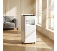 Portable Air Conditioner 10000 BTU, Mobile AC Cooler with Digital Remote, 24H Timer, Adjustable Fan Speed, Rolling Casters for Apartment, Office, Dorm