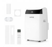 Portable Air Conditioner 12000 BTU, 4-in-1 Air Conditioning Unit with Cooling, Fan, Dehumidifier & Sleep Mode at 51dB, 24 Hour Timer, 40-50 M² Coverage, Includes Window Kit for Home Office