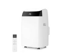 Portable Air Conditioner 12000 BTU, A++ Energy Efficient Mobile Air Conditioning Unit with R290 Refrigerant, 4-in-1 Mobile Air Conditioner, Cooling, Dehumidifier, Fan, Follow-Me Function, Quiet 52 dB