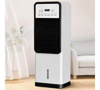 Portable Air Conditioner 12000 BTU with Remote Control, Evaporative Cooler Heater Combo for Home, Office and Camping Use - Energy Class A Mobile Unit for Rooms, Cold and Warm Type, 23*19*70cm
