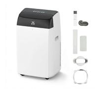 Portable Air Conditioner, 12000BTU 4-in-1 Mobile AC with Heater, Cools, Dehumidifier & Fan, Mobile Air Conditioner with Digital Display, Remote, Covers Up to 550 Sq ft, 24H Timer [Energy Class a]