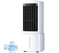 Portable Air Conditioner, 12L Evaporative Air Cooler Unit with Remote Control, 3 Speeds, 12H Timer, Quiet Mobile Cooling Fan for Home Office Bedroom，Mechanical Model，Mechanical Model