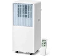 Portable Air Conditioner, 14,000 Btu, Cooling, Dehumidifying And Fan Modes | Remote Control and Timer, for Tents, Campers and Trucks, White