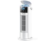 Portable Air Conditioner 180° Oscillating Tower Fan with Remote Evaporative Air Cooler with 3 Wind Speeds/Digital Touch Screen/Cool Mist/10H Timer Cooling fan Air Conditioner for Room Office