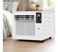 Portable Air Conditioner 1876 BTU, Quiet Camping AC Unit with Dehumidifying Feature, Remote Control & Timer for Tents, RVs, Caravans & Trucks