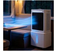Portable Air Conditioner, 25L Mobile Air Conditioning Unit, 3-in-1 Humidifier Cooling Fan, 120° Oscillation, 3 Mode & 3 Speed, Remote Control, Evaporative Air Cooler for Home Office Bedroom