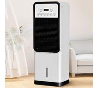 Portable Air Conditioner 3-IN-1 Evaporative Air Cooler w/3L Tank 4 Modes & 3 Speeds 12H Timer Ice Packs Remote Control Windowless Swamp Cooler for Bedroom Home No Hose Ne