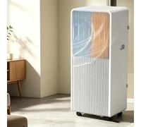 Portable Air Conditioner 4-in-1 Inverter Unit with Cooling, Heating, Dehumidification, Smart Control Panel, Dust Filter, 360° Casters for Home Office Use, UK 3-, Q4