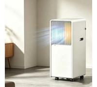 Portable Air Conditioner 4-in-1 Inverter Unit with Cooling, Heating, Dehumidification, Smart Control Panel, Dust Filter, 360° Casters for Home Office Use, UK 3-, Q5