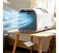 Portable Air Conditioner, 4-in-1 Mobile AC Unit with 4100/4400/5100 BTU, 42 dB Quiet Sleep Mode, Auto-Evaporation for Tent, RV, Dorm, Garage, 1300W