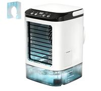 Portable Air Conditioner - 5-in-1 Mobile Air Cooler with 900ML Tank, No Exhaust Hose, 3 Modes, Humidifier & Purifier, Ideal for Bedroom & Office Use