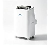Portable Air Conditioner 5000BTU Cooling Only, Mobile AC Unit 220-240V with Quiet Compressor, Window Vent Kit, Rolling Wheels, UK 3-Pin Plug for Bedroom, B+Hot & Cold 14000 BTU, B+Hot & Cold 14000 BTU