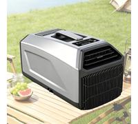 Portable Air Conditioner 5100 BTU 24V / 4500 BTU 110V, 4-in-1 Dual Hose with Timer, Quiet Cooling for Tent and RV, 1500W Energy Efficient Design