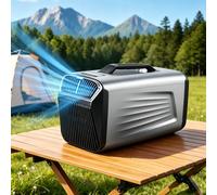 Portable Air Conditioner 5200BTU, Fast Cooling Camping AC Unit, Low Power Dehumidifier for RV, Van, Truck, and Picnic Use, 12V/220V