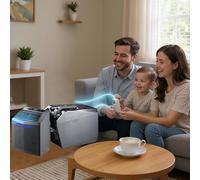 Portable Air Conditioner 6000 BTU for Camping, Split-Type AC Unit with 24H Timer, Dehumidify, 3-Speed, Ideal for Tents, RVs, Cooling Up to 107 sq ft