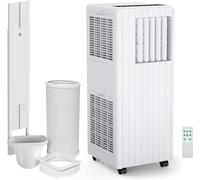 Portable Air Conditioner 7000 BTU, 3-in-1 Air Conditioning Unit, Cooling, Fan, Dehumidifier 36L/Day, Sleep & Quiet Modes, 24H Timer, Remote, Window Kit, for Rooms Up to 300 Sq.ft