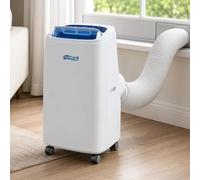 Portable Air Conditioner 9000BTU Heat 18000BTU Cool, 14000 BTU Cooling Unit with Dehumidifier Fan Heater for Rooms up to 30 M², Remote Control 24H Timer for, (12000btu), (12000BTU)