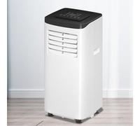 Portable Air Conditioner, 9000BTU Quiet Smart AC Unit with 24H Timer, 2 Speed, Touch Display Air Conditioning Unit with Remote Control for Home Room Office,