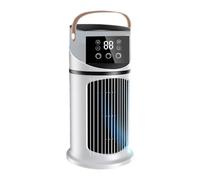 Portable Air Conditioner - Adjustable Portable Cooling Fan With Misting Function And LED Light | Mini Air Cooler For Bedroom, Dormitory, Office, Reading, Working, Sleeping, Indoor Home, Personal