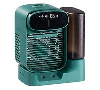 Portable Air Conditioner Air Conditioner Cooler Mini Fan Mobile Humidification Portable Water Cooled(Blue)