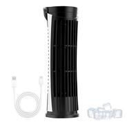Portable Air Conditioner Cooling, 2025 Upgraded 3 in 1 Small Mini Air Cooler Conditioner Unit with 2 Wind Speeds, Personal Mobile Desk Air Cooler Conditioner Fan for Home & Office Student (Black, A)