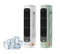 Portable Air Conditioner Cooling Fan, 2026 Upgraded Windowless Mini Air Conditioner, Personal Air Cooler with Three Speed Settings, Personal Air Cooler Fan for Room, Home,Office (2Pc)