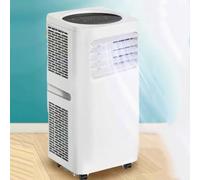 Portable Air Conditioner Cools 350 Sq.Ft, Quiet Smart AC with Fan & Dehumidifier, LED Display, Remote, 24H Timer, Window Kit for Bedroom Office Dorms