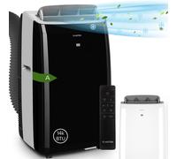 Portable Air Conditioner Dehumidifier Fan Cooling Room 14000 BTU Remote Black