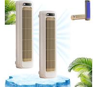 Portable Air Conditioner,Desktop Portable Air Conditioner CoolingFan Quiet With 3 Speeds (2PCS-C)