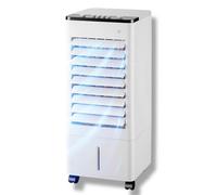 Portable Air Conditioner Evaporative Cooler with 9L Water Tank, 90° Oscillation, 4 Ice Boxes, 3 Modes, Remote Control, 15H Timer for Home Office Use