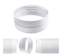 Portable Air Conditioner Exhaust Hose Connector Adapter, Universal 5.9 Inch AC Hose Coupler, Extend Vent Pipe Coupling for Home Office Living Room Cooling, Fits 130mm & 150mm Hoses