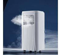 Portable Air Conditioner Fan, 120° Oscillating Quiet Cooler with Dehumidifier, LED Display & Remote, 24H Timer for Bedroom/Office/Dorms/Apartment