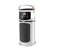 Portable Air Conditioner Fan, Air Conditioning Cooling Fan Tower, 9 Speeds Adjustable Bladeless Airs Cooler Fans, Quiet Quick Cooling Airs Conditioning Fans Desk Humidifier, for Bedroom Home Offices