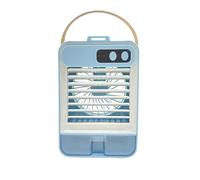 Portable Air Conditioner Fan, Small Air Cooler Desk Fan with 3 Speeds, 2025 New Personal Mini Air Conditioner for Office Bedroom (Sky Blue)