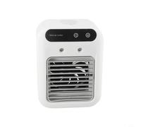 Portable Air Conditioner for Car Office Travel, USB Rechargeable Personal Cooler with 500ml Water Tank, Adjustable Speed Cool Mist Fan, Humidifier Function,