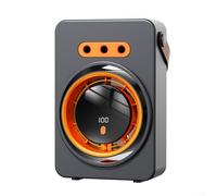 Portable Air Conditioner for for MINI AC Unit 100 Speeds 160ml Tank Type-C Powered Quiet Cooling For Home Office Desk Camping Car Travel(Gray)
