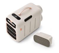 Portable Air Conditioner for Tent, 3s Fast Cooling & Heating with Speaker, Dual-Hose Tech, 45dB Quiet, Drain-Free AC for 5-10m²