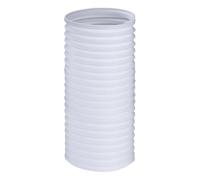 Portable Air Conditioner Hose -150mm 5.9 Inch Diameter Flexible Vent Hose Pipe, 2M for Extractor Fan, Hydroponics White
