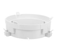 Portable Air Conditioner Hose Coupler Adapter for Exhaust Hose | Plastic round Connector, Free Fit for Flexible Duct Hose, White Finish for Rental Apartments