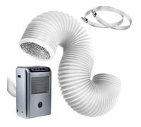 Portable Air Conditioner Hose - Flexible 4 Inch HVAC Ventilation Duct Replacement, Durable Exhaust Vent Hose | Universal Air Conditioner Vent for Home Apartment Dorm Kitchen Bathroom Office Laundry